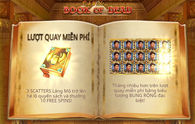 Nhập Môn Nổ Hũ Book of Dead Cùng Yo88