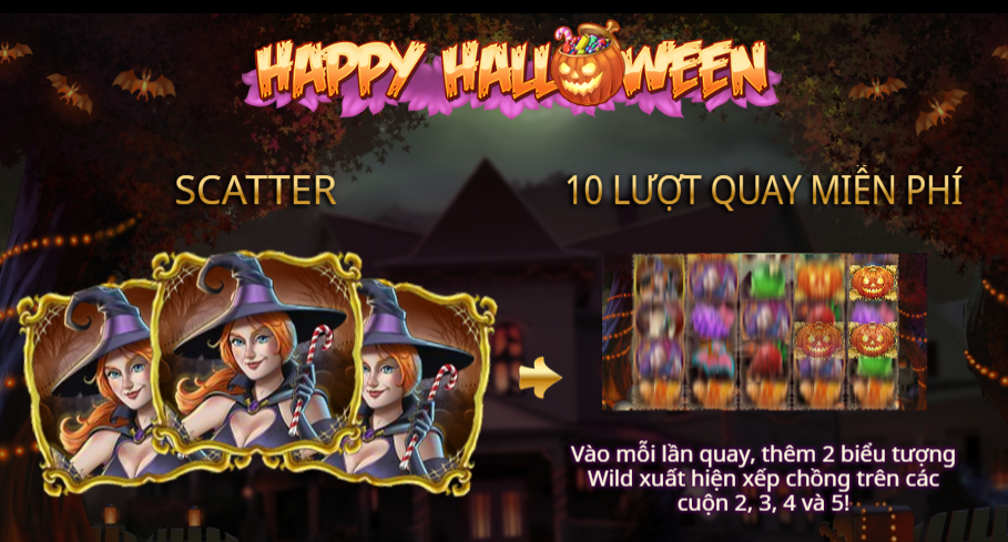 Nhập Môn Nổ Hũ Happy Halloween Cùng Yo88