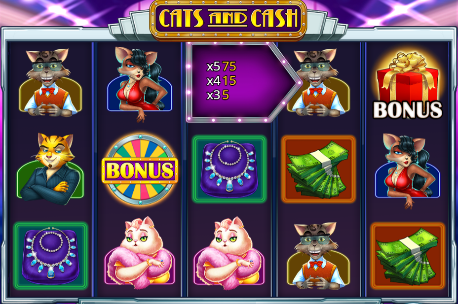 jackpot Cats and Cash