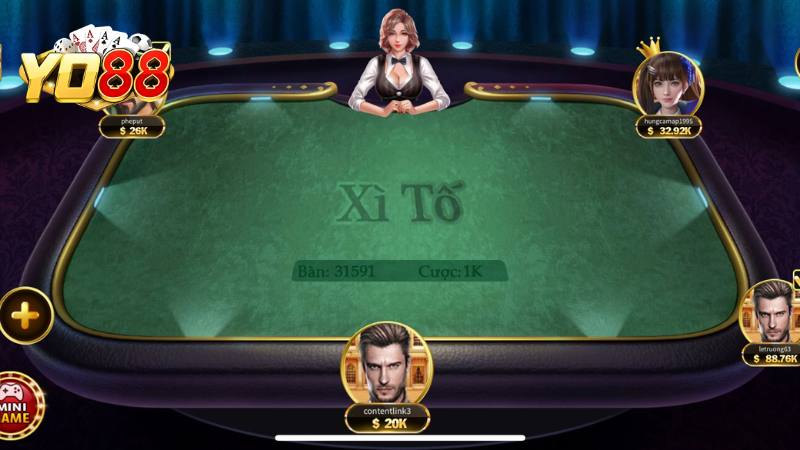 Xì tố Yo88 – Game bài huyền thoại đẳng cấp 5 sao